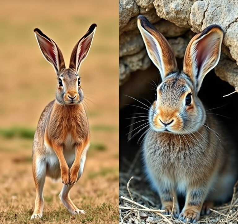 Hase und Kaninchen: Was ist der Unterschied?