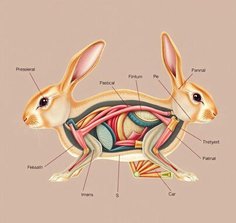 anatomie kaninchen