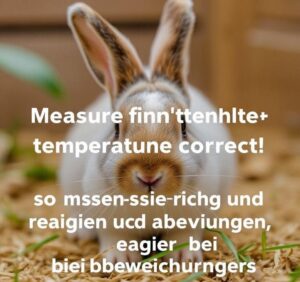 kaninchen temperatur