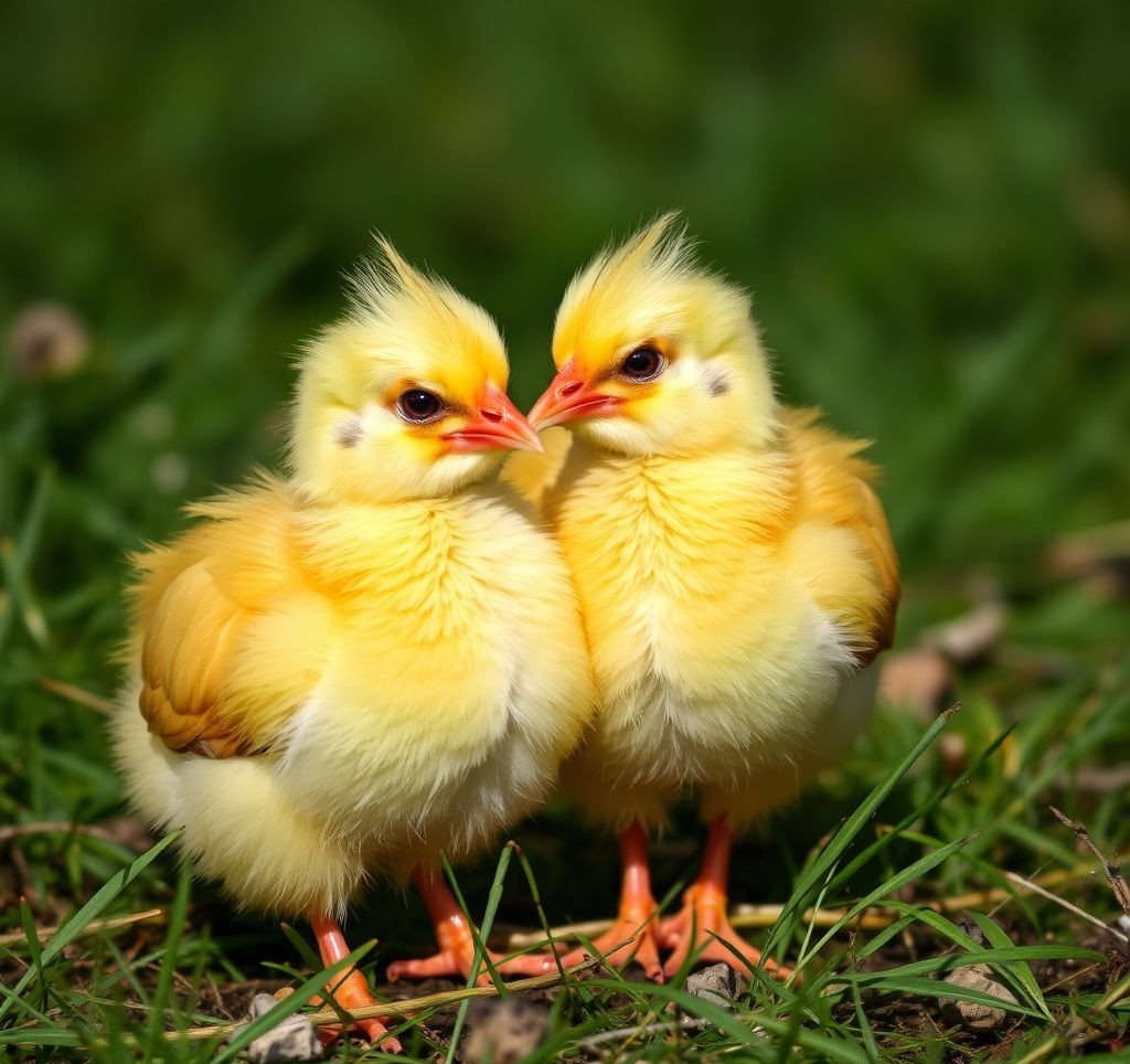 Zwei kleine Kaninchen fressen Heu in einem geräumigen Gehege, das die Vielfalt und Menge des benötigten Futters unterstreicht.